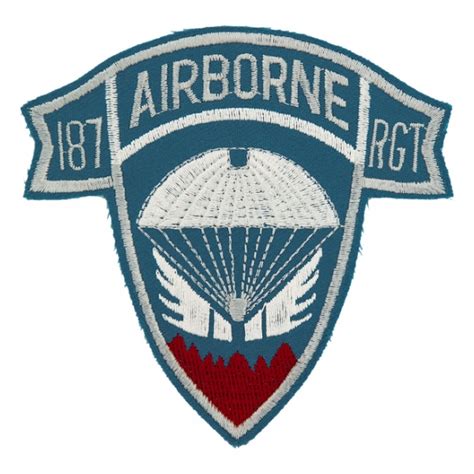 187Th Airborne Infantry Regiment Patch Flying Tigers Surplus 187Th Airborne Infantry Regiment Patch Flying Tigers Surplus