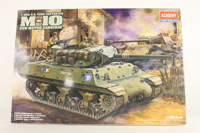 Academy 1 35Th Scale U S Tank Destroyer M10 Gun Motor Carriage Academy 1 35Th Scale U S Tank Destroyer M10 Gun Motor Carriage