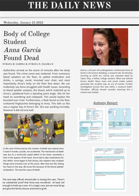 Anna Garcia Pltw Health