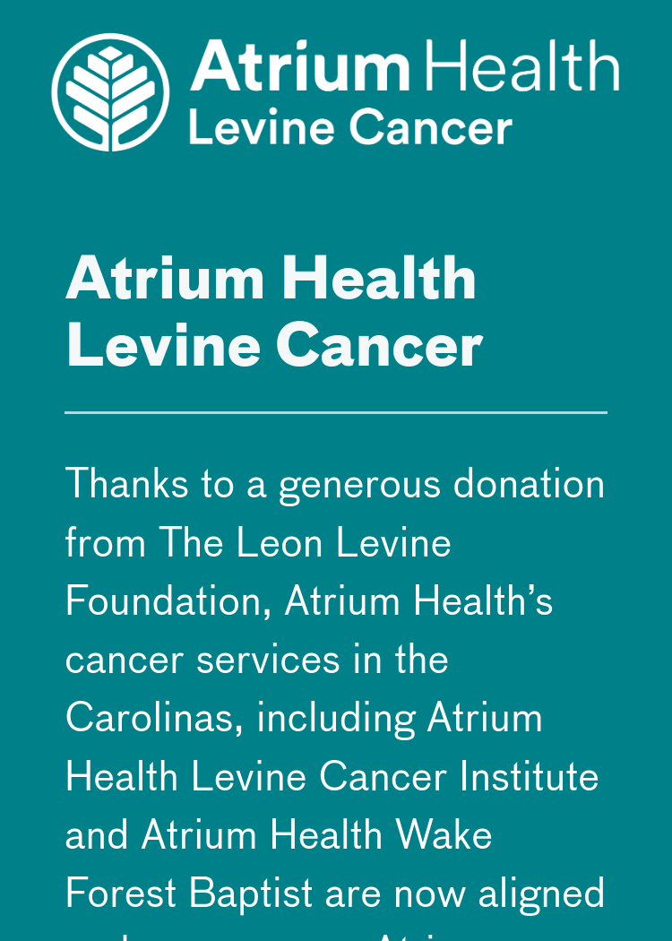 Atrium Health Levine Gastonia