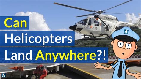 Can Helicopters Land Anywhere