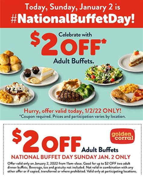 Coupons For Golden Corral Restaurant