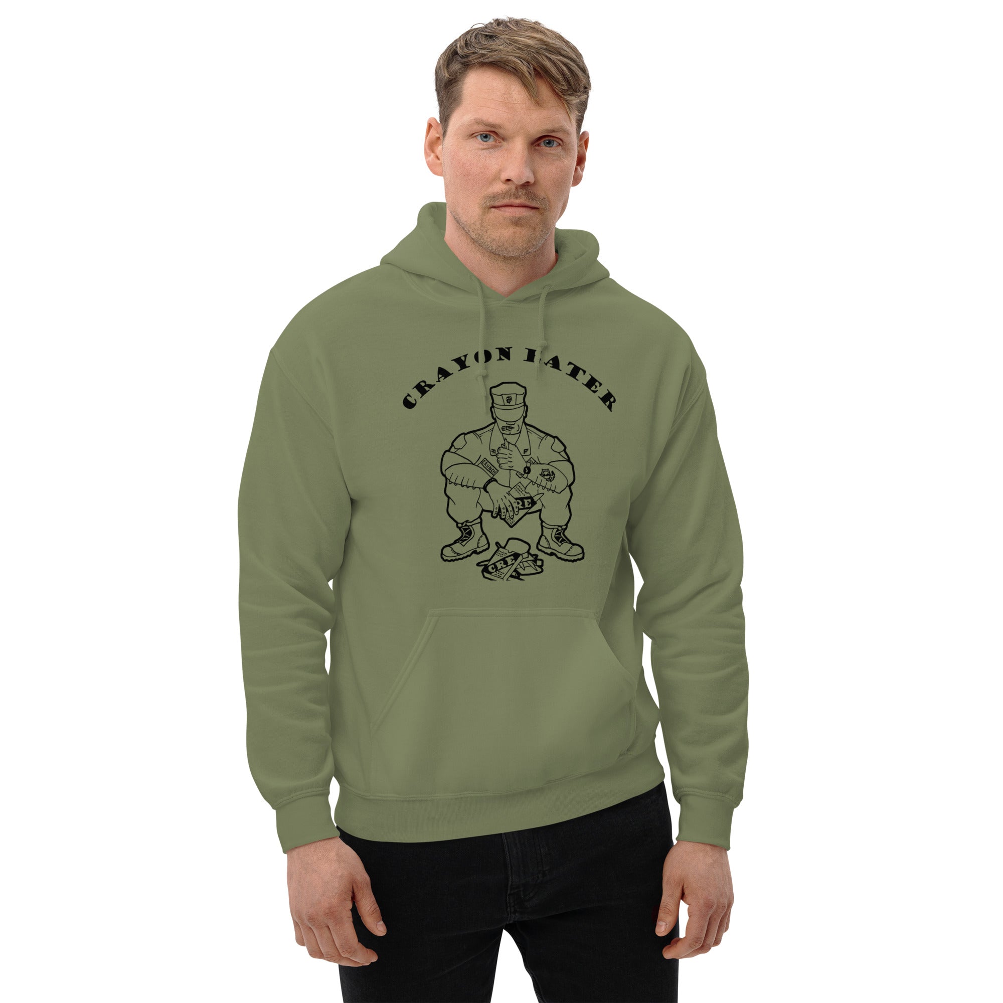 Crayon Eater Unisex Hoodie Miltreats Inc Crayon Eater Unisex Hoodie Miltreats Inc