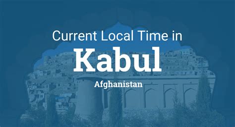 Current Time In Afghanistan