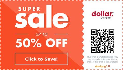 Dollar Rental Promo Code