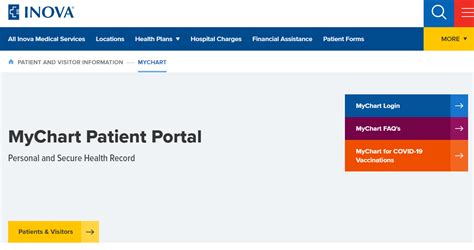 Inova Mychart Patient Portal Login Mychart Inova Org Inova Mychart Patient Portal Login Mychart Inova Org