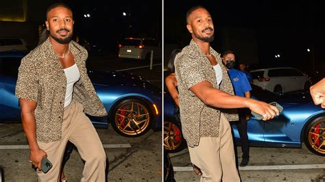 Reports Michael B Jordan Crashes Ferrari In Hollywood Reports Michael B Jordan Crashes Ferrari In Hollywood