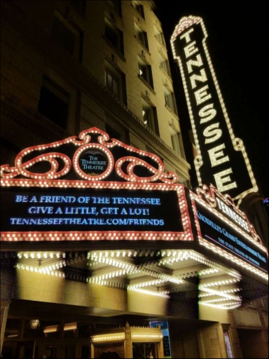 Tennessee Theatre South Gay Street Knoxville Tn