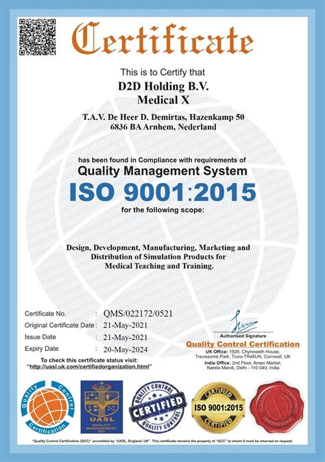 We Are Iso 9001 2015 Certified Medical X We Are Iso 9001 2015 Certified Medical X